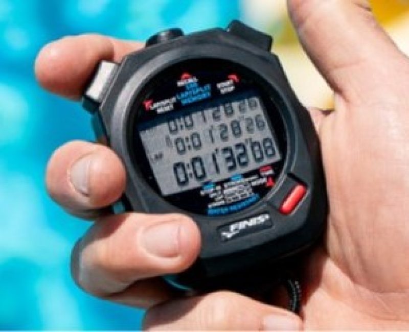 Cronómetro finis 3x100